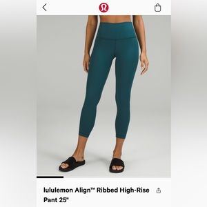 Lululemon Align Ribbed High rise leggings